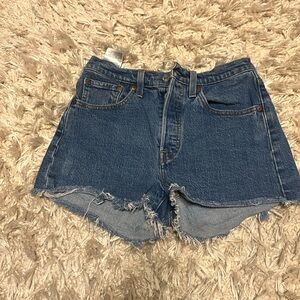 Levi's Classic Blue Jean Shorts